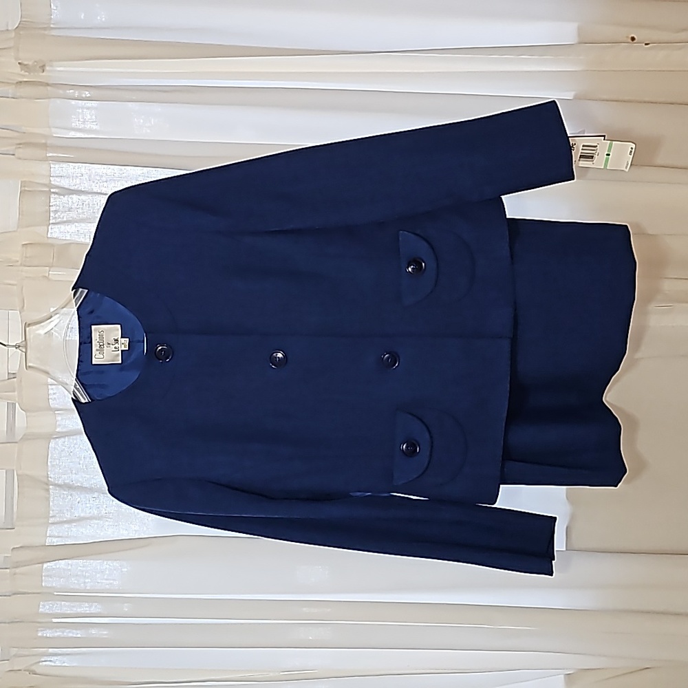 Le Suit Royal Blue Size 8